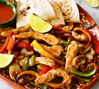 fajitas de Pollo