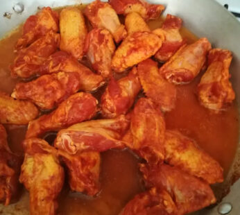 Alitas Adobadas