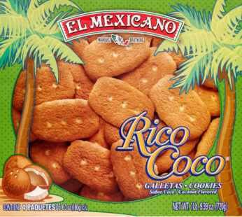 El Mexicano Galletas Rico Coco 16 oz.