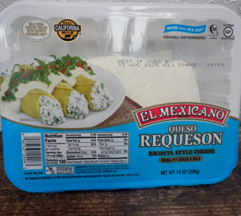 El Mexicano Requeson Tray  14 oz.