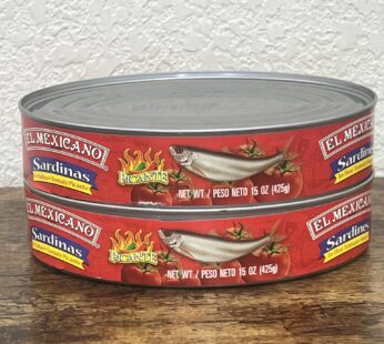 El Mexicano Sardina con Picante 15 oz.