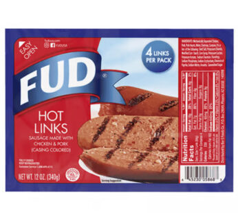 Fud Salchicha Para Asar (Hot Links)12 oz.