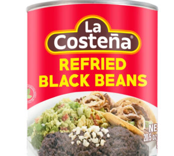 La Costeña Refried Black Beans 20.5 oz.