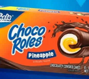 Choco Roles rellenos de Piña (box)