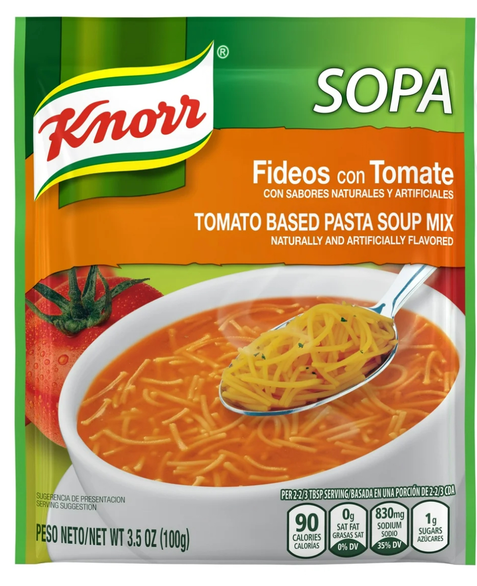 Knorr Soup Fideo 3.5 oz.
